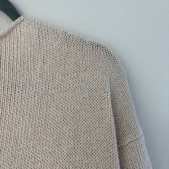 One Teaspoon Desert Eagle Maxi Cardigan Cream Duster Sweater Long Knit Neutral - Picture 9 of 15